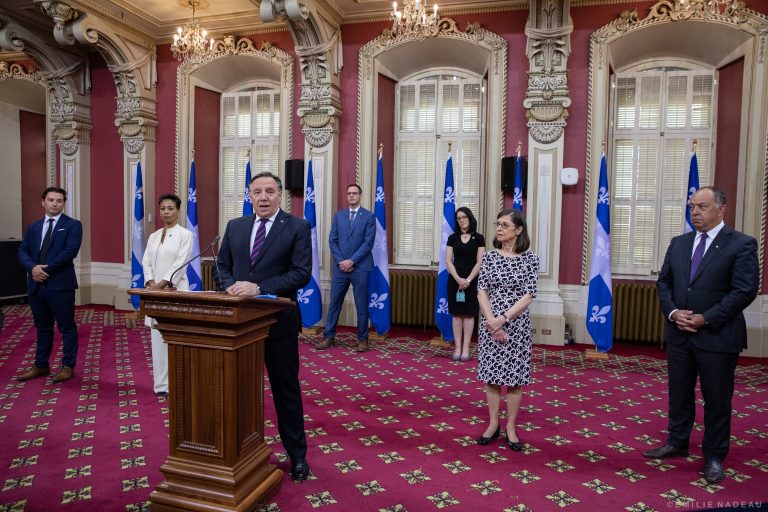 Québec : Le premier ministre François Legault procède à des ajustements aux responsabilités de certains ministres