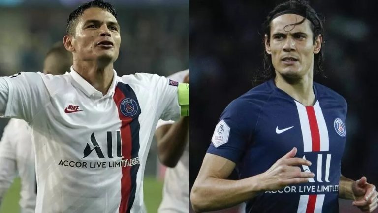 Football: Thiago Silva et Cavani s’en vont, une page de l&rsquo;histoire du PSG se tourne
