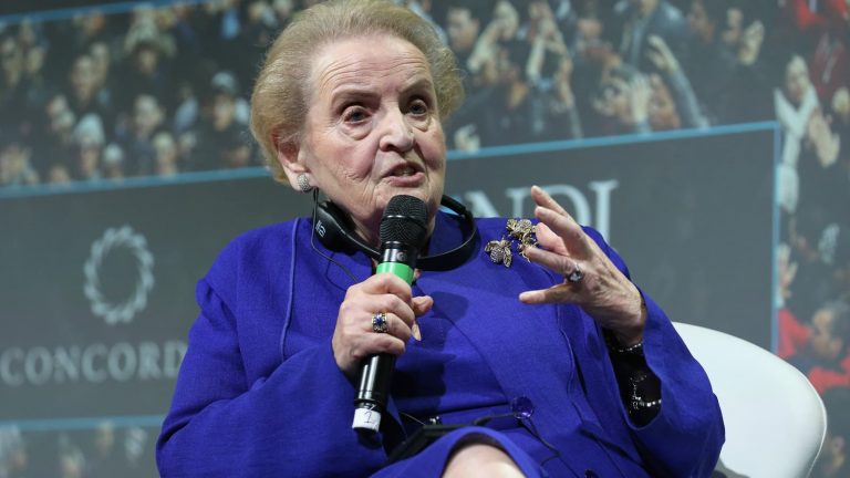 L&rsquo;EX-SECRÉTAIRE D&rsquo;ETAT AMÉRICAINE MADELEINE ALBRIGHT EST MORTE